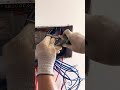 Clean and Safe Wiring Setup in Distribution Box