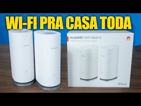 KIT DE ROTEADOR WI-FI MESH FÁCIL DE INSTALAR, HUAWEI WiFi Mesh 3