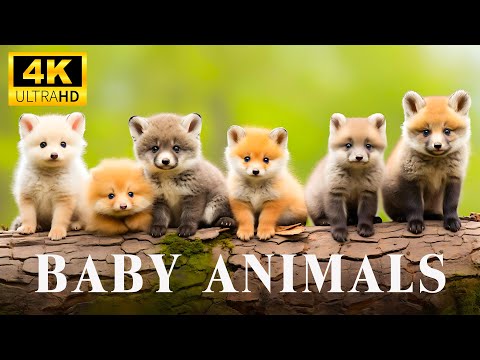 Collection Lovely Moments Of Baby Animals On Earth With Relaxing Music