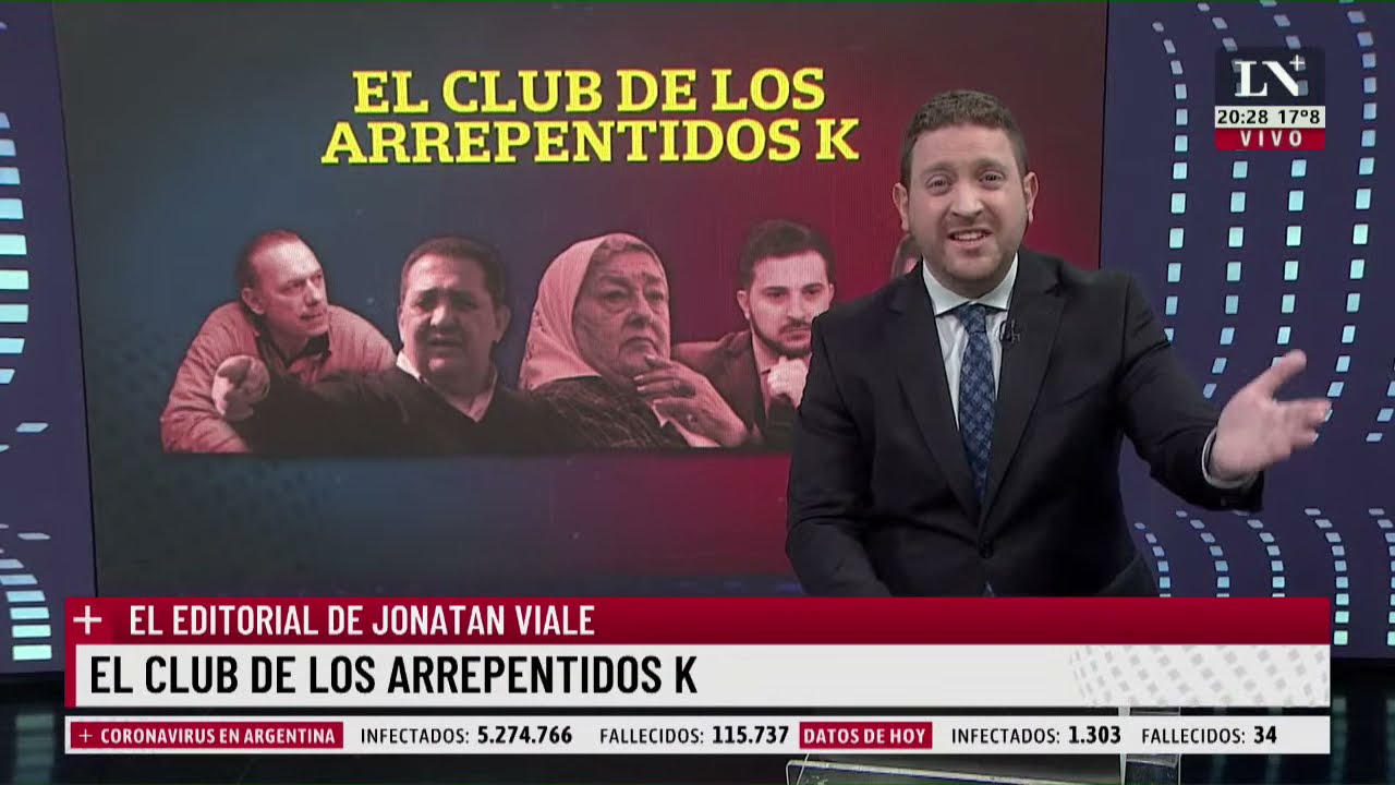 El club de los arrepentidos K. El editorial de Jonatan Viale.