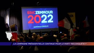 Yvelines | La campagne présidentielle continu pour le parti Reconquête!