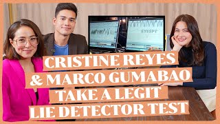CRISTINE REYES &amp; MARCO GUMABAO TAKE A LEGIT LIE DETECTOR TEST #ByBea Lie Detector Ep.16 | Bea Alonzo