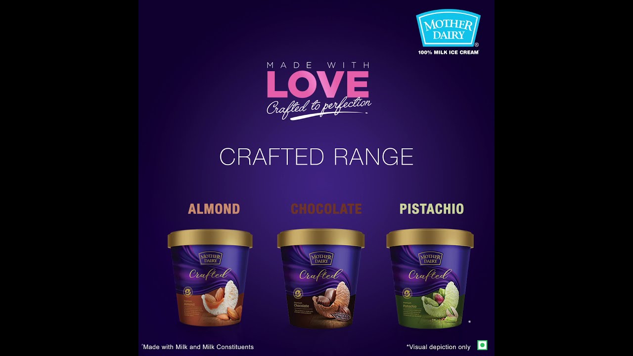 All New Crafted Range by Mother Dairy Ice Creams YouTube