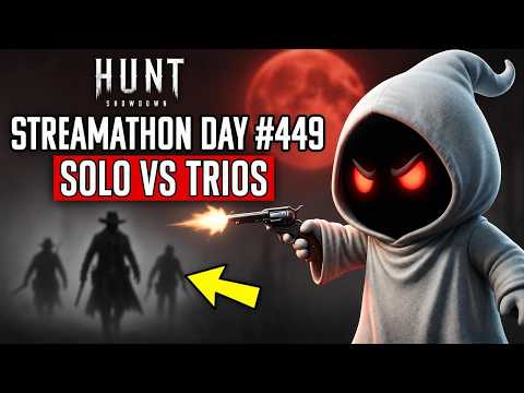 SOLO vs TRIOS Bounty Clash! Hunt Showdown 1896 NEW Bloodskin Boss - Day 449