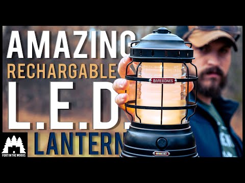 Barebones LED Forest Lantern Review | Fort In The Woods