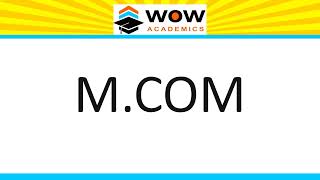 M Com Course Course Details Explained | Eligibility, Duration, Registration, Fees screenshot 3