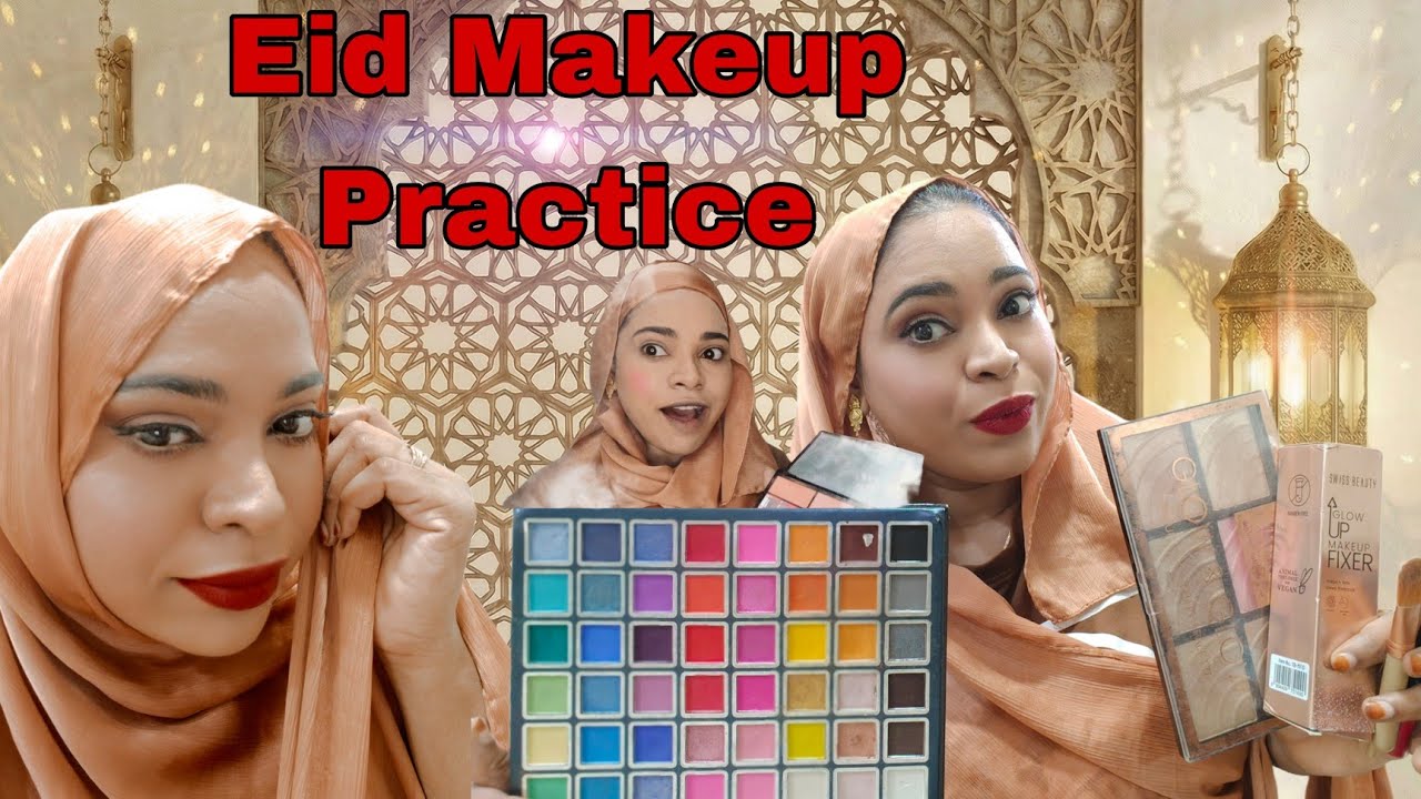 Eid Makeup Practice 😍/My Scooty Ride🥰