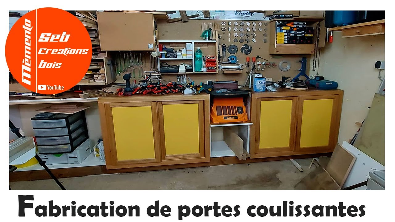 Fabrication de portes coulissantes - 100% bois - YouTube