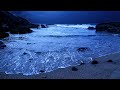 Fall Asleep With Soft Ocean Sounds and Distant Waves Crashing Against Reef, Deep Sleep Video