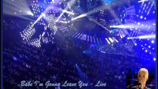 Pink - Babe I'm Gonna Leave You (live)