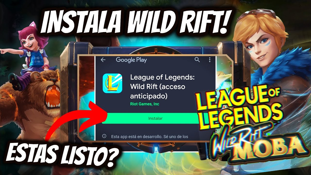 Como baixar League of Legends: Wild Rift no celular