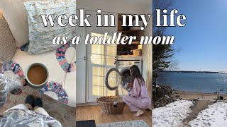 weekly vlog: solo mom days, resetting on hard days + market morning