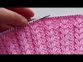 Easy and beautiful knitting pattern