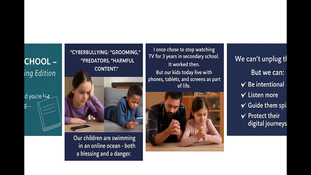 Let's talk about online child's safety