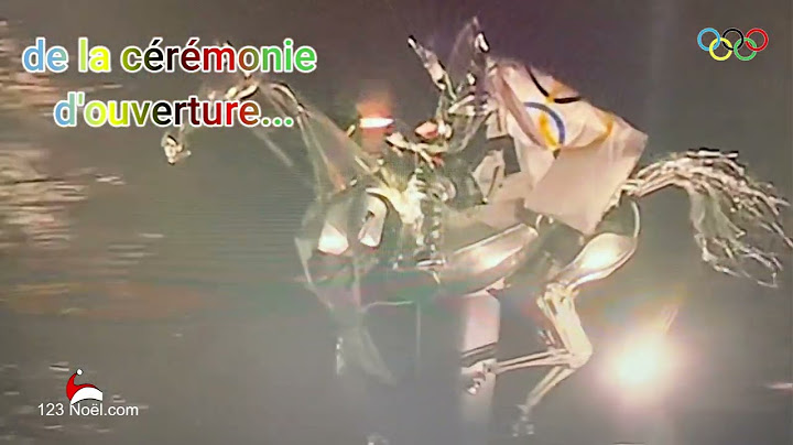 Le cheval mécanique ! Ouverture cérémonie des JO 2024 !