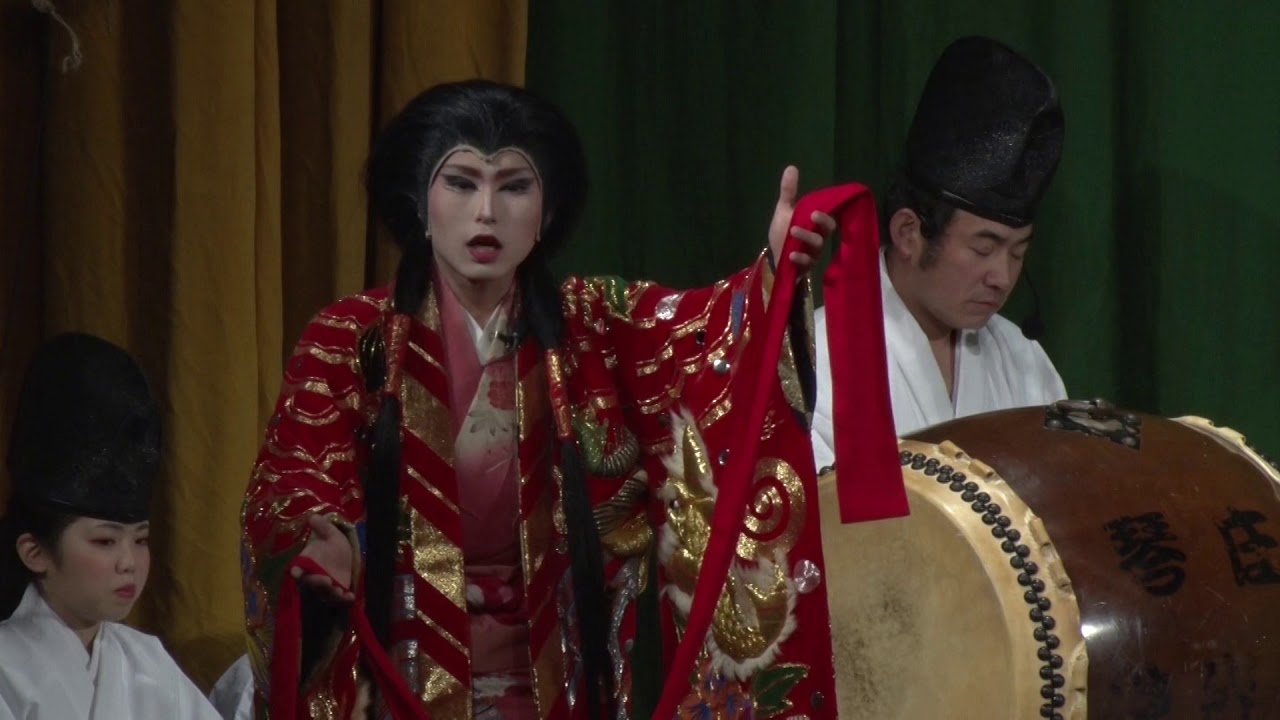 2017年2月12日大江山-琴庄神楽団(広島県北広島町)