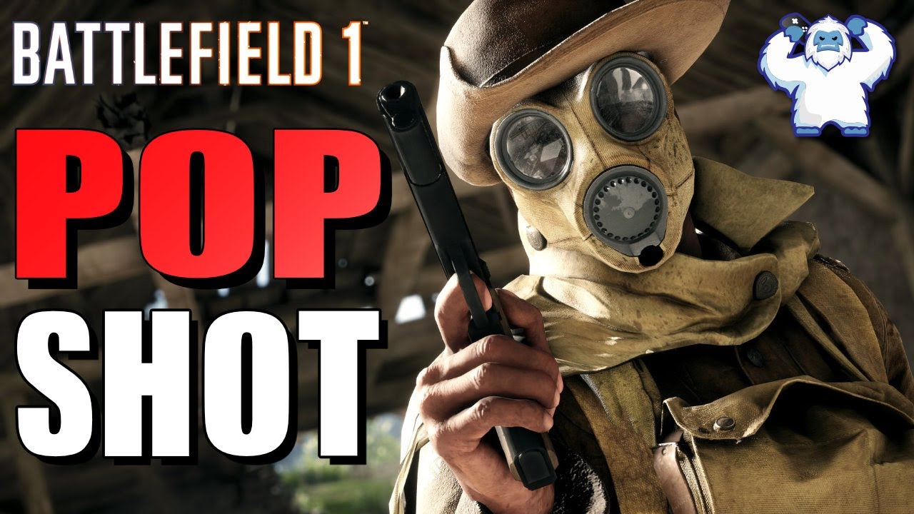 Battlefield 1: Aim assist  - THE POP SHOT!