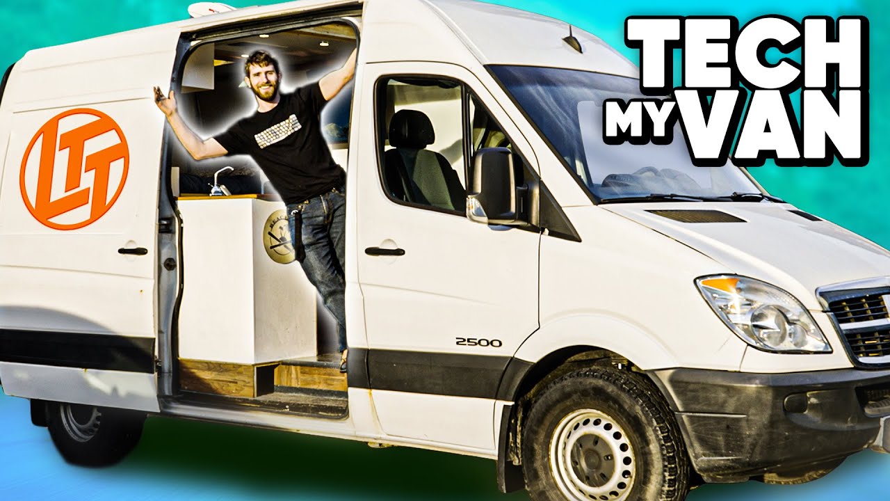 Video till LinusTechTips packar teknik i skåpbil