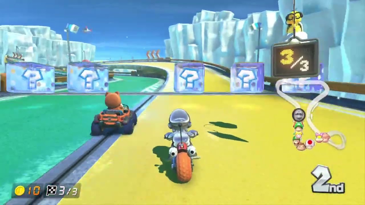 Wii Mario Kart: Trying to get gold