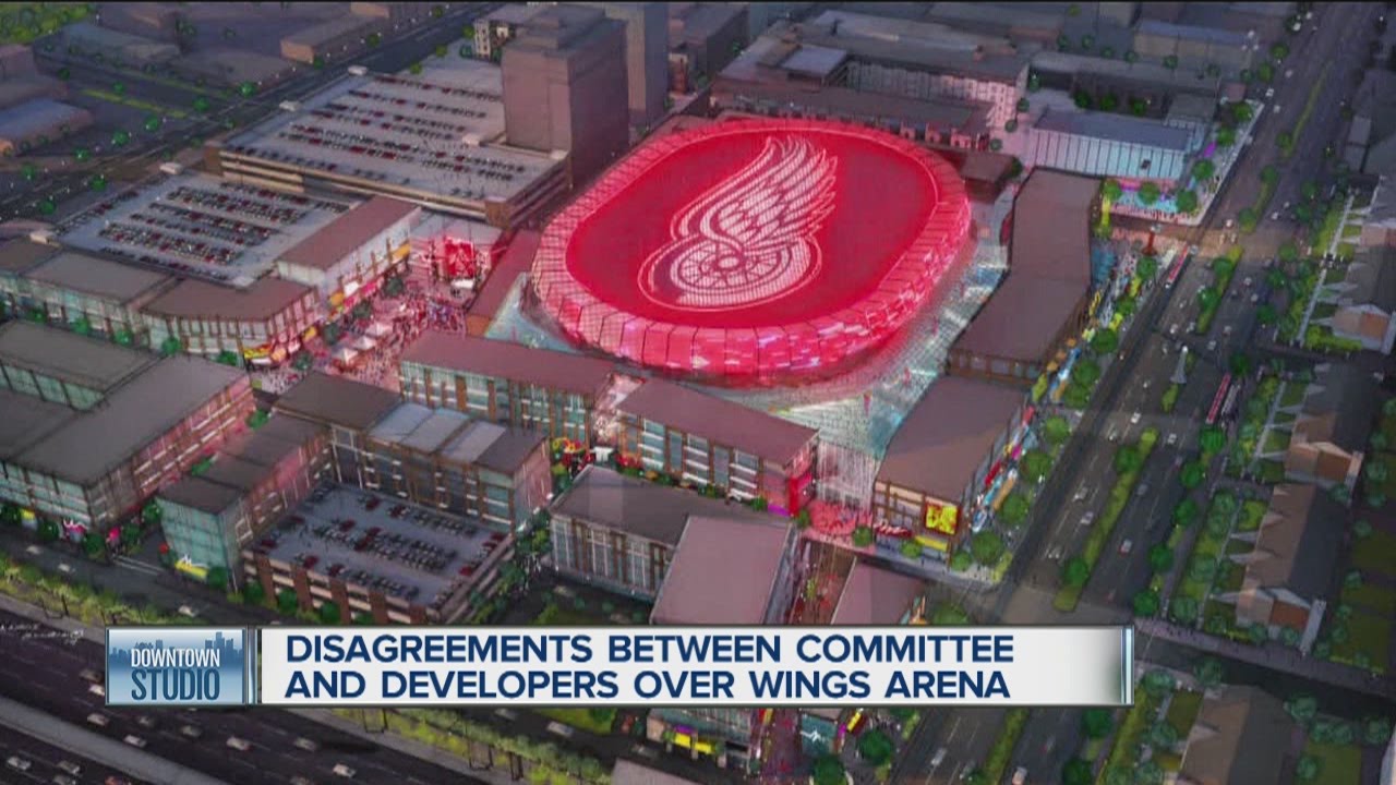 Council disagrees over parking at new Red Wings Arena