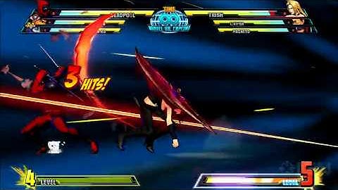 Marvel vs Capcom 3: Deadpool Gameplay Montage