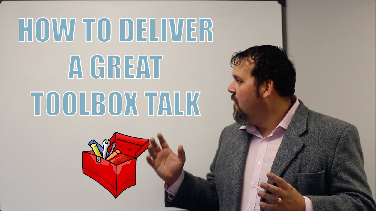 How to deliver a great toolbox talk - SAMS Safety Snippets - YouTube