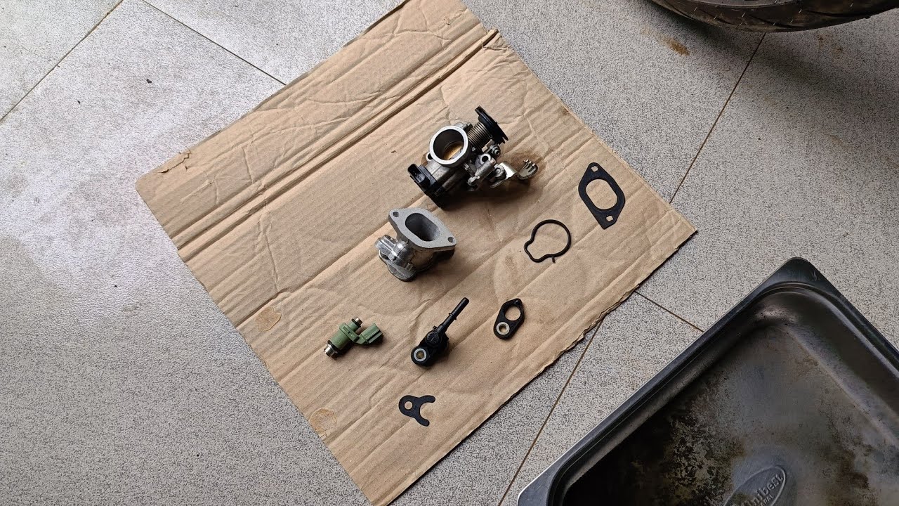 Throttle body cleaning sniper 155