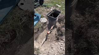 Installing a PRV in the ground after the water meter