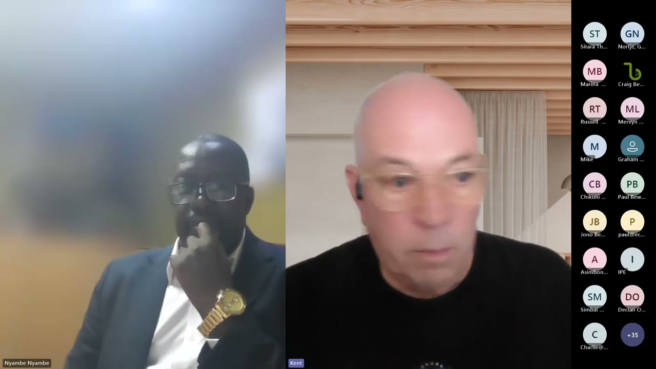 sASCGIS Webinar  GIS and Conservation Efforts in the Kavango Zambezi Transfrontier Conservation Area