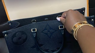 Louis Vuitton Unboxing| On the Go GM Monogram Empreinte Leather