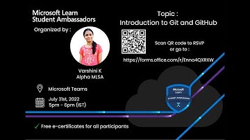 Intro to Git and GitHub | MLSA Event | For Absolute Beginners