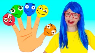 Balloon Finger Family 🎈Kids Songs