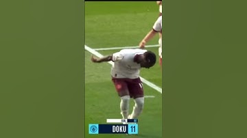 Jeremy Doku hitting the griddy 🥶