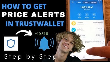 How to get Price Alerts on Trustwallet (for ANY Coin) | Notification settings on Trust Wallet