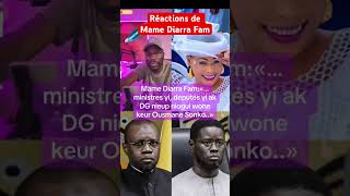 Réaction de mame Diarra fam