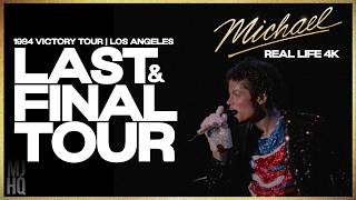 Michael Jackson's Departure from The Jacksons | The Victory Tour 4K (1984)