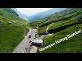 4K Klausenpass einer der Schönsten Pässe - zum Frühstück Passhöhe