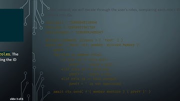 How to Display a Custom Message Based on User Roles in Discord.py