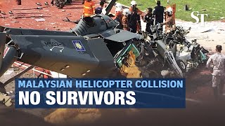 Malaysian Helicopter Collision No Survivors Says Ministry