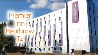 Premier Inn Heathrow Airport Terminal 4 - Hotel and Room Tour