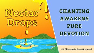 Chanting awakens pure devotion to Lord Krishna | Воспевание пробуждает чистую преданность Кришне