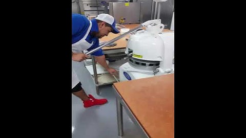 Bun and Roll Divider/Rounder Operation