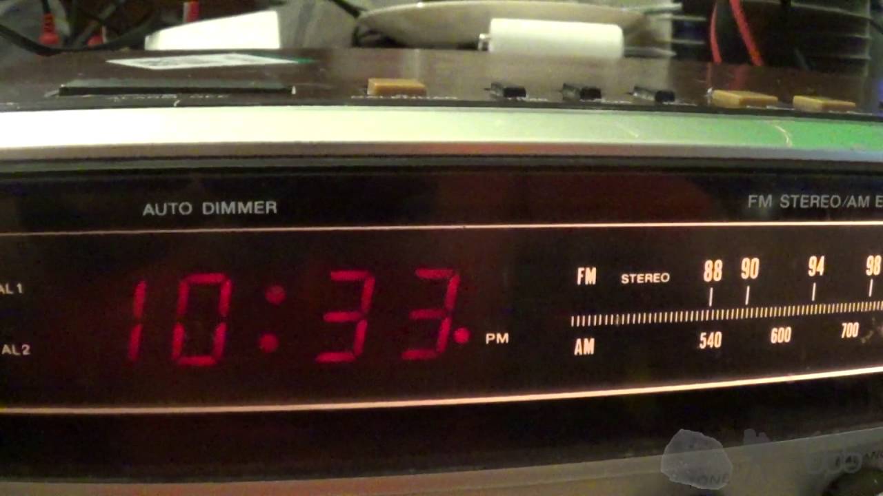 Sears FM Stereo Clock Radio YouTube