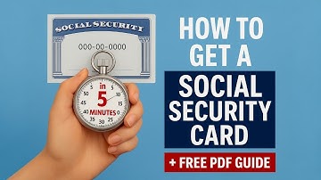 How to Get a Social Security Card: Your Complete Guide for 2025