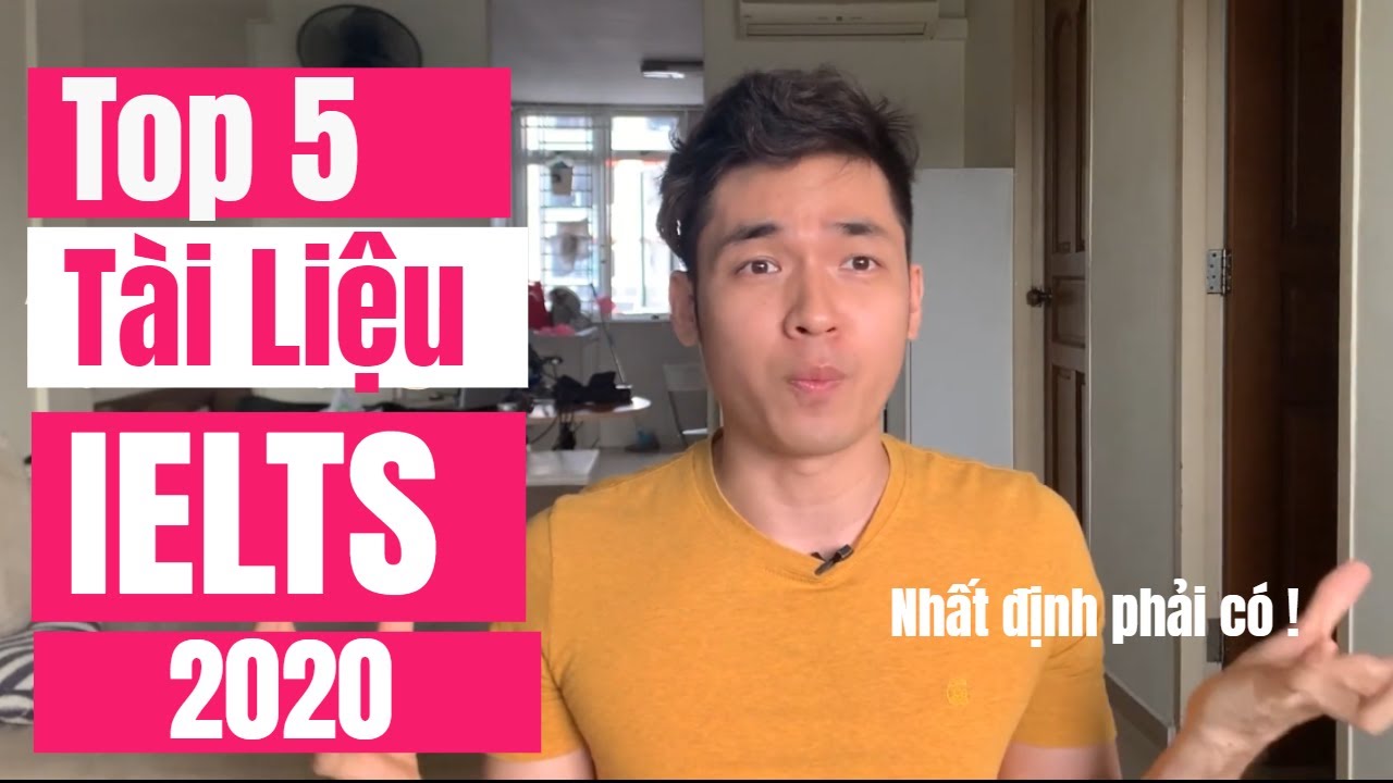 Giáo trình học ielts | TOP 5 NGUỒN TÀI LIỆU HỌC IELTS NHẤT ĐỊNH CẦN PHẢI BIẾT l HỌC TIẾNG ANH HIỆU QUẢ