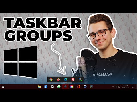 Taskbar Groups - Organize Your Taskbar Icons in Folders - Windows 10