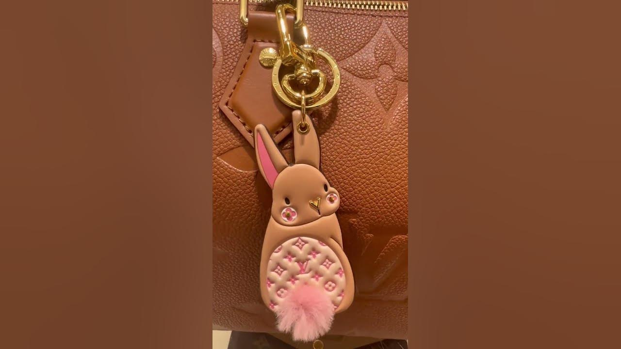 vuitton bunny keychain