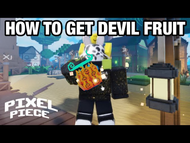 HOW TO Get DEVIL FRUITS in Pixel Piece *EASY* 