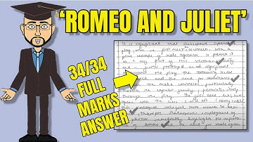 100% Full Marks Real Literature Exam Answer: 