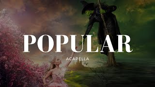 Ariana Grande - Popular (Acapella) @djrodrigocortez